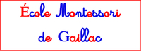 Logo École Montessori de Gaillac 
