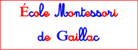 Logo École Montessori de Gaillac