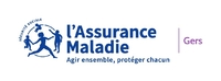 Logo Cpam du gers