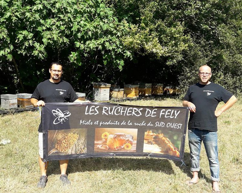 Les ruchers connectés de Fely