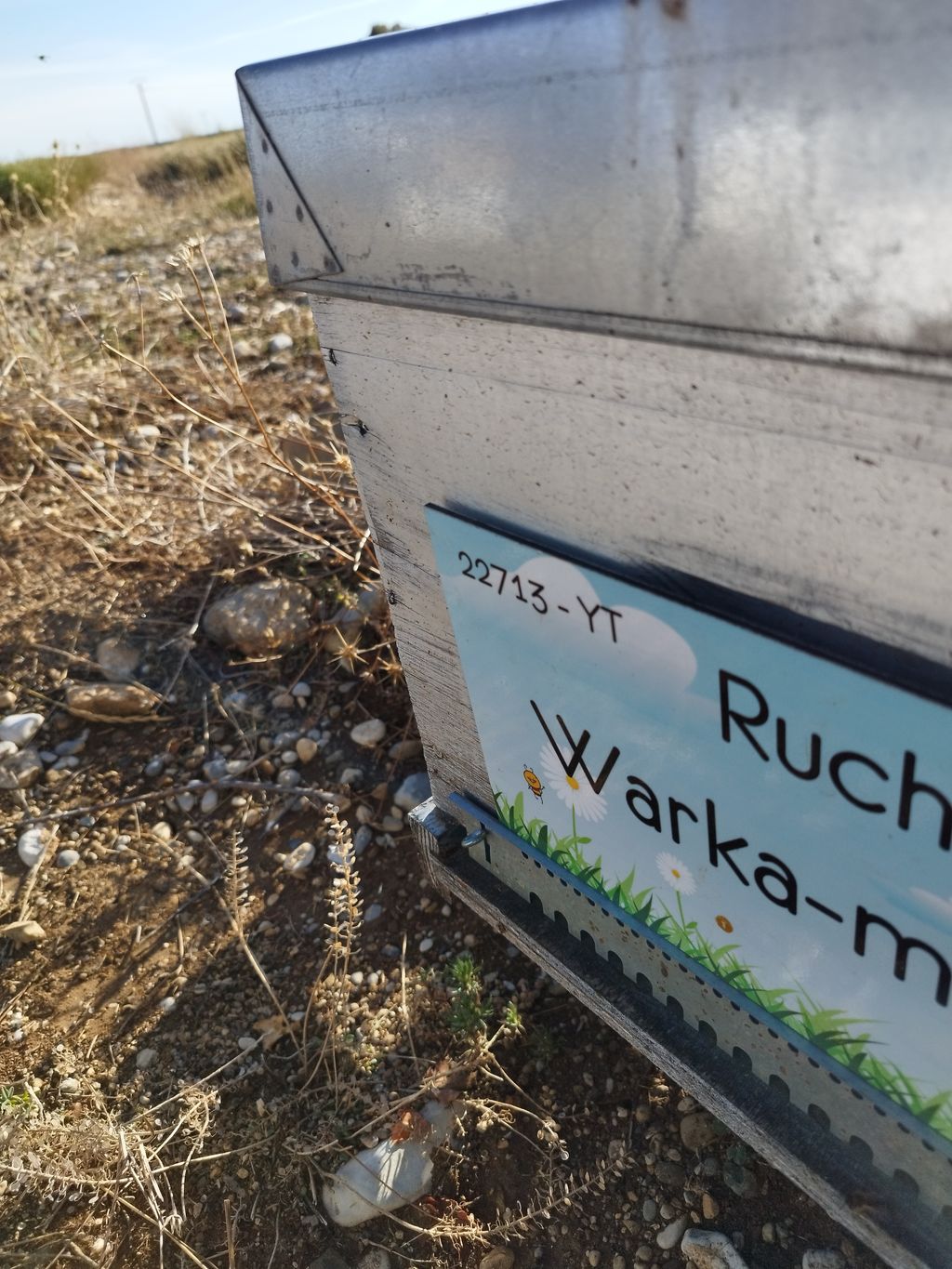 La ruche Warka-mowée