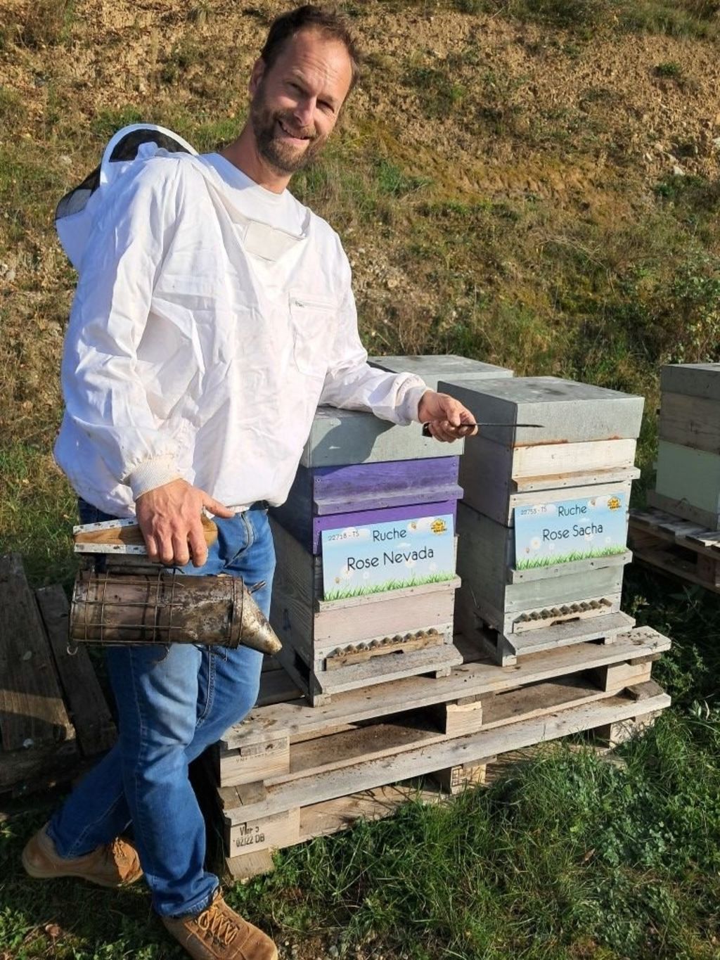 La ruche Rose Nevada
