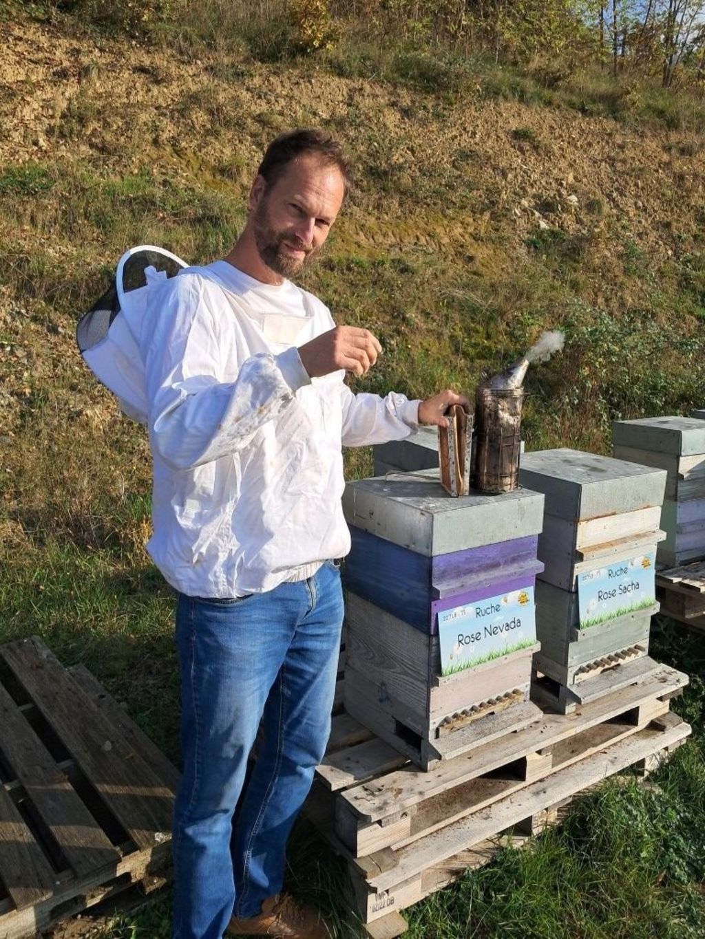 La ruche Rose Nevada