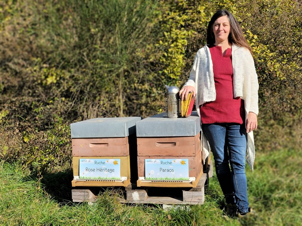 La ruche Rose Héritage