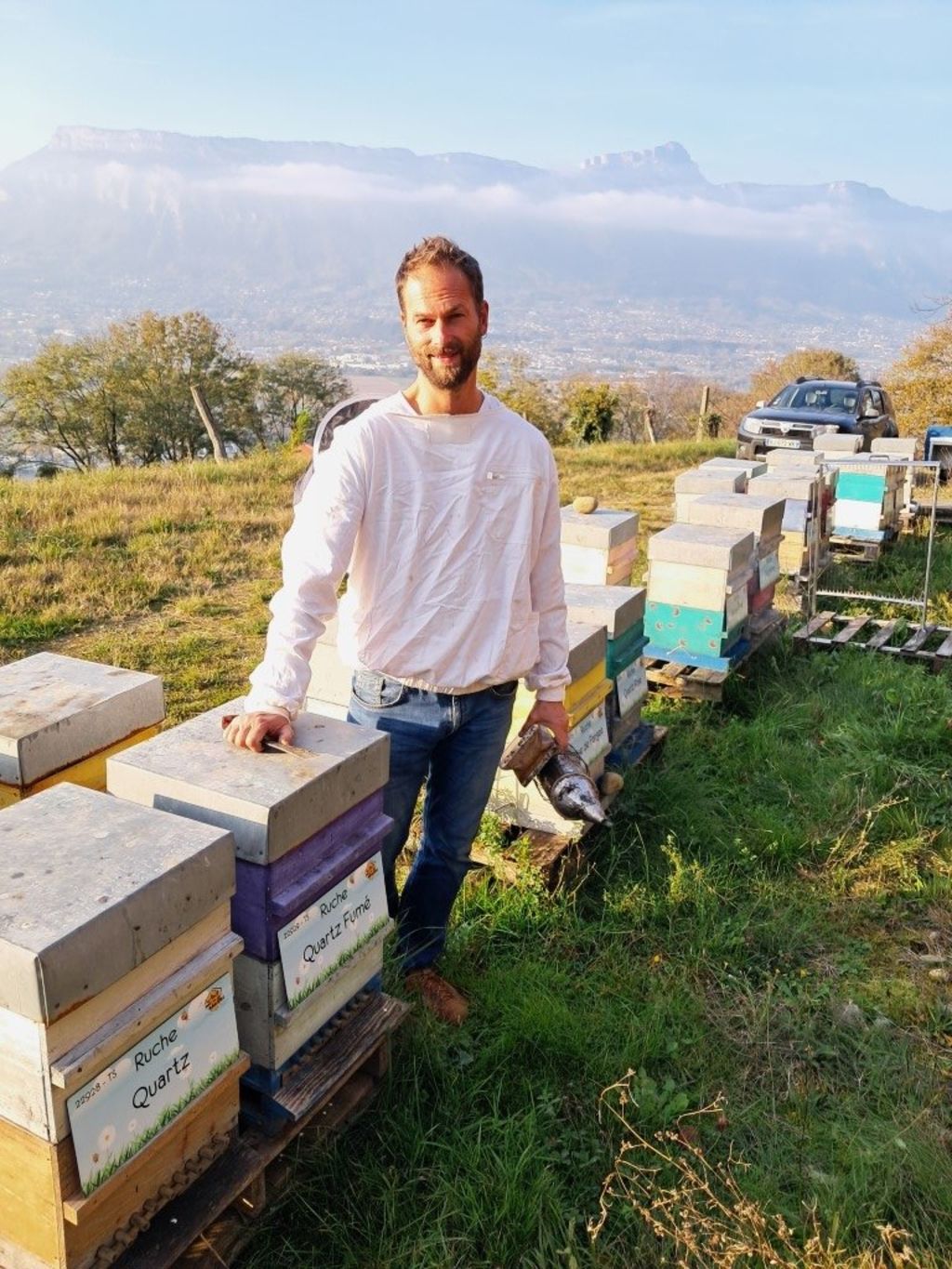 La ruche Quartz Fumé