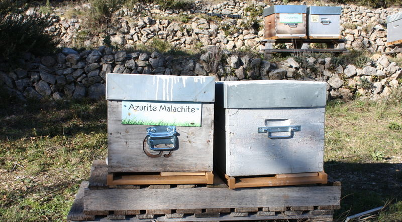 La ruche Azurite Malachite