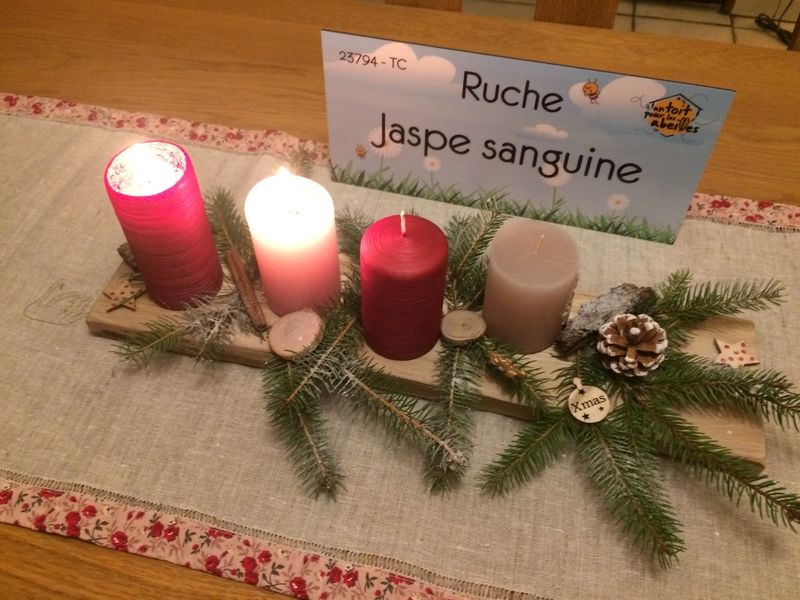 La ruche Jaspe sanguine