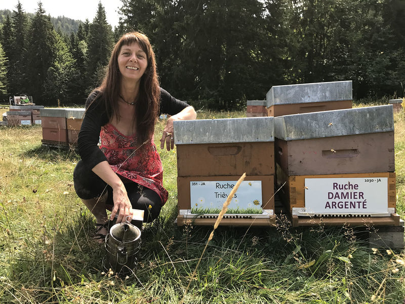 La ruche Damier argente
